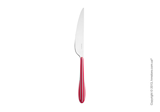 Набор столовых приборов Bugatti Zebra на 6 персон, 24 предмета, Fuchsia