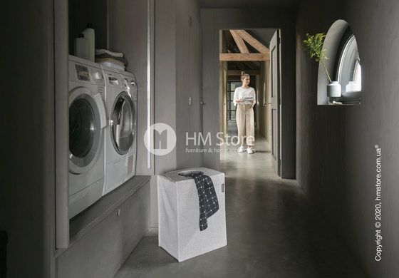 Корзина для белья прямоугольная Brabantia Laundry Bag 55 л, Grey