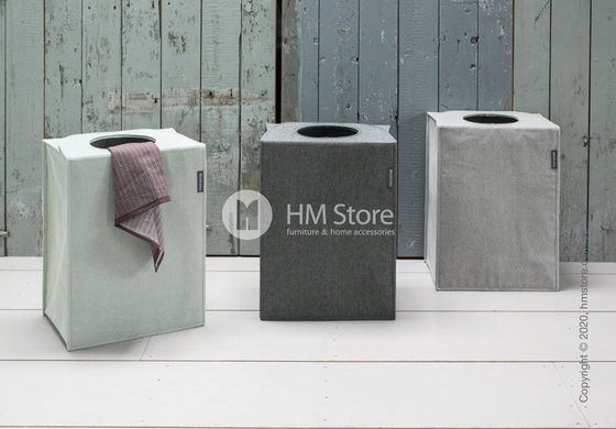 Корзина для белья прямоугольная Brabantia Laundry Bag 55 л, Pepper Black