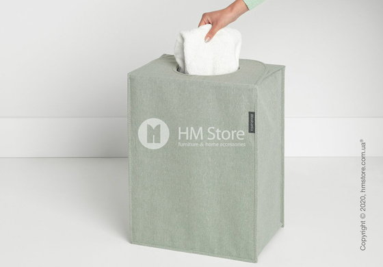 Корзина для белья прямоугольная Brabantia Laundry Bag 55 л, Green