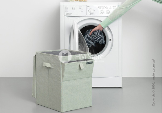 Корзина для белья прямоугольная Brabantia Stackable Laundry Box 35 л, Green