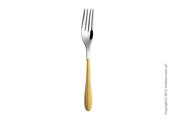 Набор столовых приборов Bugatti Zebra на 6 персон, 24 предмета, Yellow