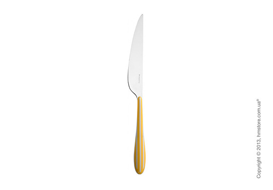 Набор столовых приборов Bugatti Zebra на 6 персон, 24 предмета, Yellow