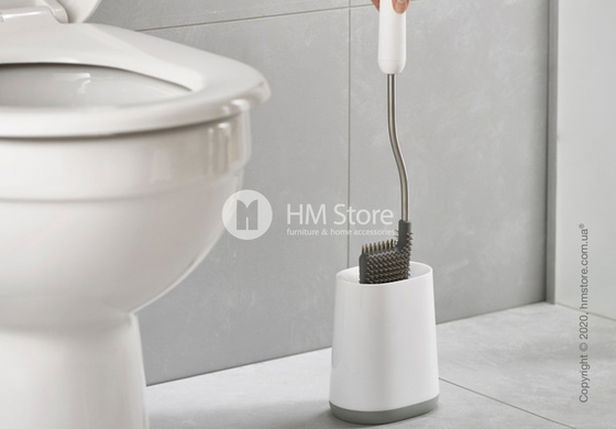 Щетка для ванной комнаты Joseph Joseph Flex Small, White and Grey