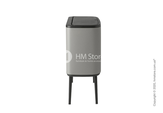 Ведро для мусора Brabantia Bo Touch Bin 36 л, Mineral Concrete Grey