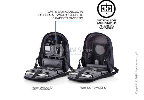 Рюкзак XD Design Bobby Hero XL, Navy Blue