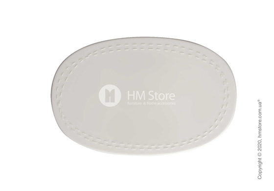 Тарелка столовая мелкая Villeroy & Boch коллекция it's my moment 29,5x19, White