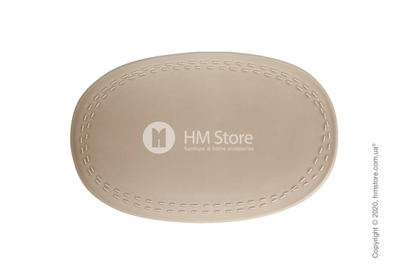 Тарелка столовая мелкая Villeroy & Boch коллекция it's my moment 29,5x19, Almond