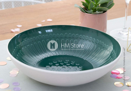 Салатница Villeroy & Boch коллекция it's my match Blossom, 26 см, Green