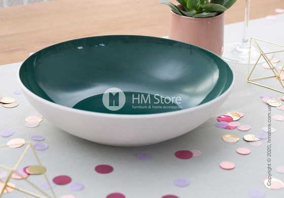 Салатница Villeroy & Boch коллекция it's my match Uni, 26 см, Green