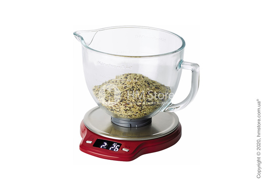 Весы электронные KitchenAid Digital Scale, Empire Red