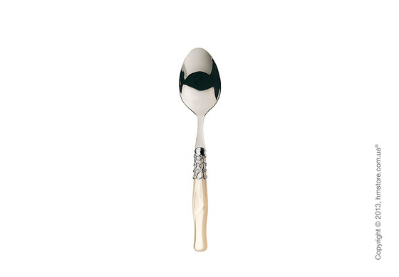 Набор столовых приборов Bugatti Selene коллекция Chromed Metal Ring на 6 персон, 24 предмета, Ivory