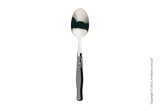 Набор столовых приборов Bugatti Selene коллекция Chromed Metal Ring на 6 персон, 24 предмета, Black