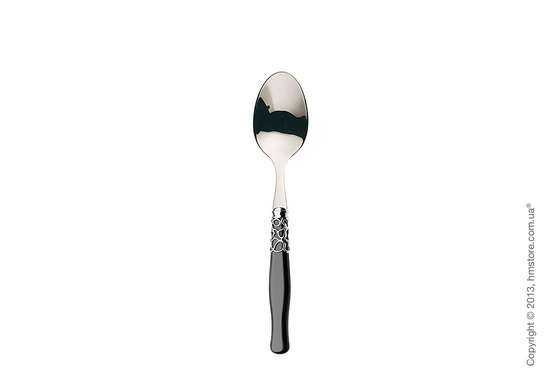 Набор столовых приборов Bugatti Selene коллекция Chromed Metal Ring на 6 персон, 24 предмета, Black