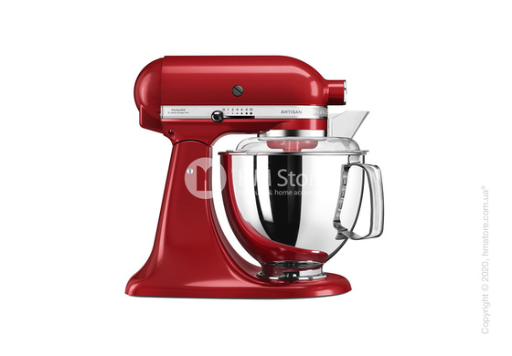 Планетарный миксер KitchenAid Artisan Series 5-Quart Tilt-Head Stand Mixer Plus Bowl 4.8 л, Empire Red