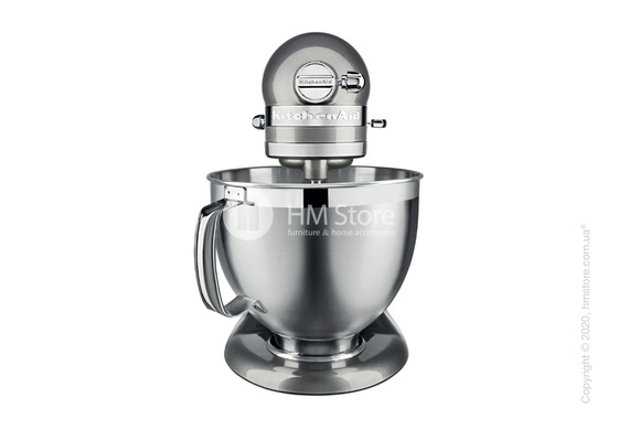 Планетарный миксер KitchenAid Artisan Stand Mixer with Tilting Engine Head 4.8 л, Medaloin Silve