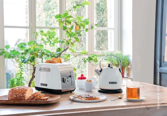 Чайник электрический KitchenAid Electric Kettle 1.25 л, Frosted Pearl White