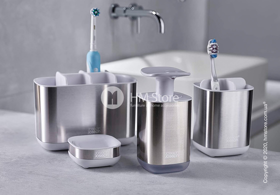 Подставка для зубных щеток Joseph Joseph EasyStore Large, Stainless Steel