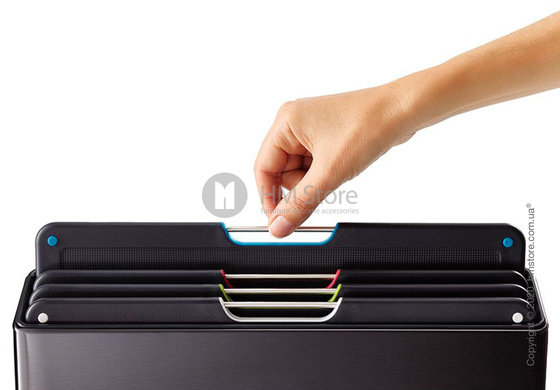 Набор разделочных досок на подставке Joseph Joseph Folio 4-piece Large, Black Steel