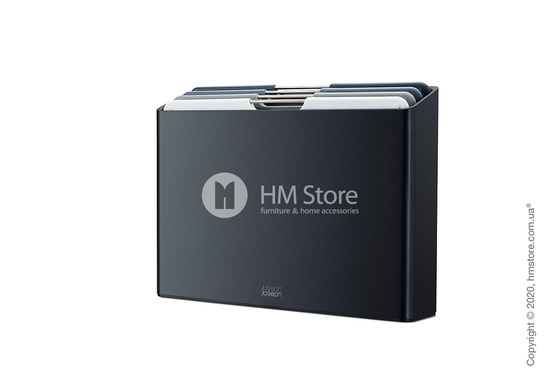 Набор разделочных досок на подставке Joseph Joseph Folio 4-piece Large, Graphit