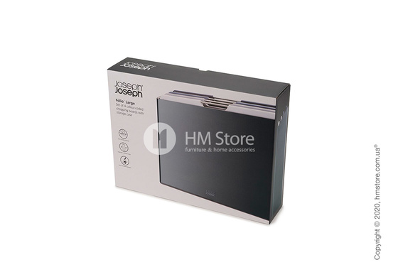 Набор разделочных досок на подставке Joseph Joseph Folio 4-piece Large, Graphit