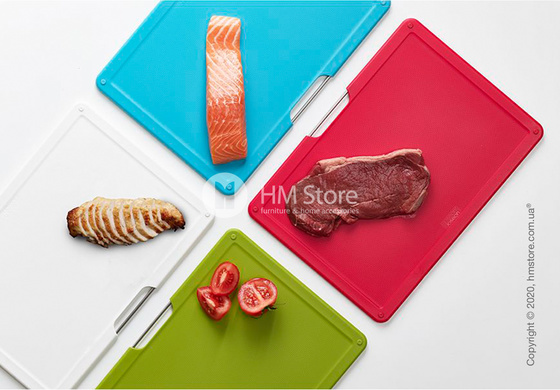 Набор разделочных досок на подставке Joseph Joseph Folio 4-piece Large, Silver