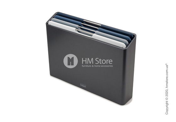 Набор разделочных досок на подставке Joseph Joseph Folio 4-piece Regular, Graphit