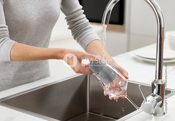 Набор скребков для мытья посуды Joseph Joseph CleanTech 2 шт, Blue and Grey