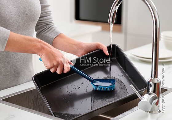 Щетка для мытья посуды с запасной насадкой Joseph Joseph CleanTech, Blue