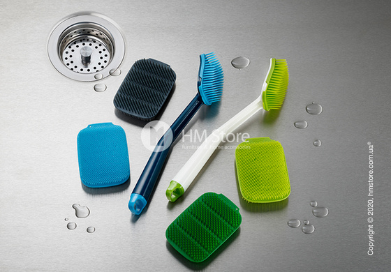 Набор из 2-х щеток для мытья посуды Joseph Joseph CleanTech, Blue
