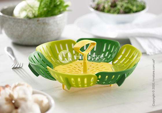 Корзина для варки на пару Joseph Joseph Bloom, Green