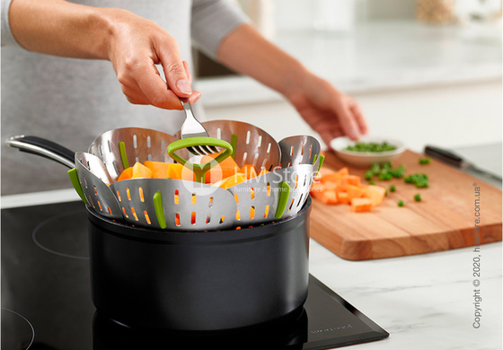 Корзина для варки на пару Joseph Joseph Bloom, Stainless Steel