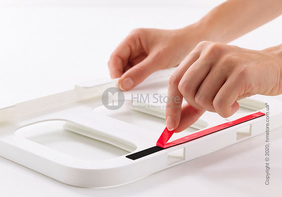 Набор контейнеров для хранения с креплением для полок Joseph Joseph 900 мл 3 шт, Light Opal