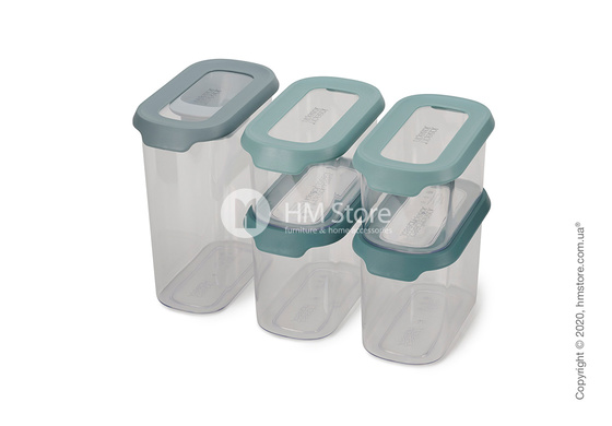 Набор контейнеров для хранения Joseph Joseph CupboardStore, 3 предмета, Opal