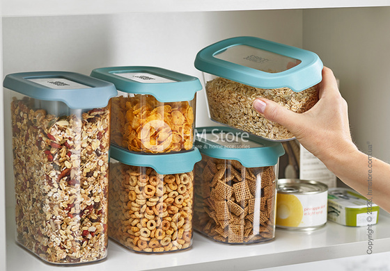 Набор контейнеров для хранения Joseph Joseph CupboardStore, 3 предмета, Opal