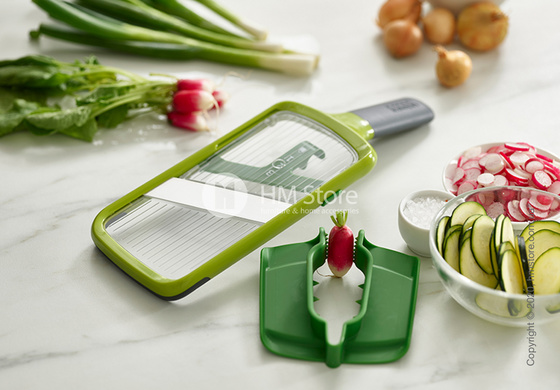 Терка с держателем продуктов Joseph Joseph Multi-Grip Mandoline, Green