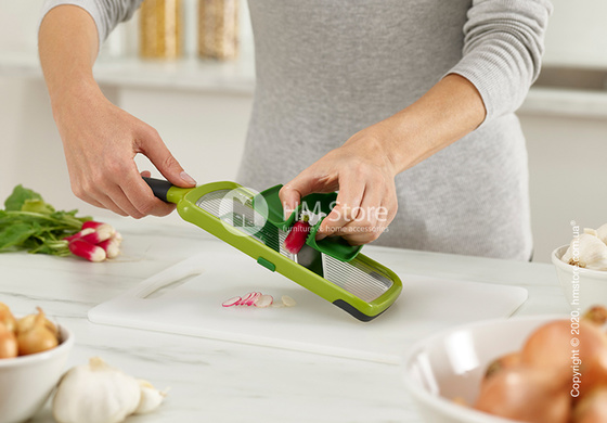 Терка с держателем продуктов Joseph Joseph Multi-Grip Mandoline, Green