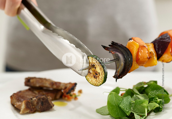 Щипцы кухонные Joseph Joseph Elevate Tongs, Steel and Green