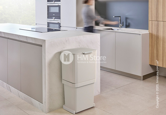 Органайзер для мусора Joseph Joseph Totem Pop 60 л, Stone