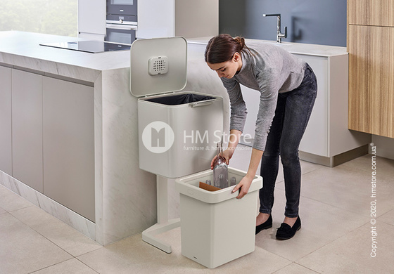 Органайзер для мусора Joseph Joseph Totem Pop 60 л, Stone