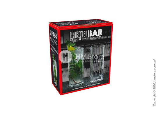 Набор стаканов для коктейлей Highball Riedel Bar DSG 310 мл на 2 персоны