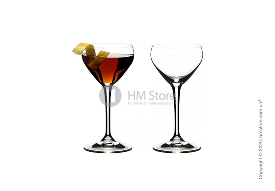 Набор бокалов для коктейлей Nick & Nora Riedel Bar DSG 140 мл на 2 персоны