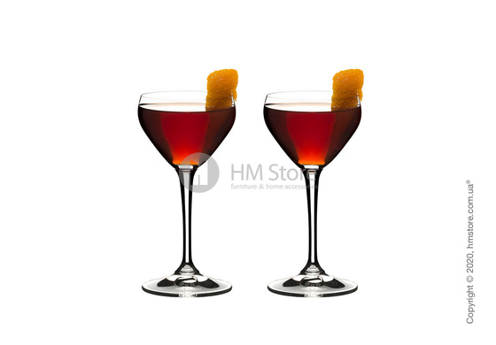 Набор бокалов для коктейлей Nick & Nora Riedel Bar DSG 140 мл на 2 персоны