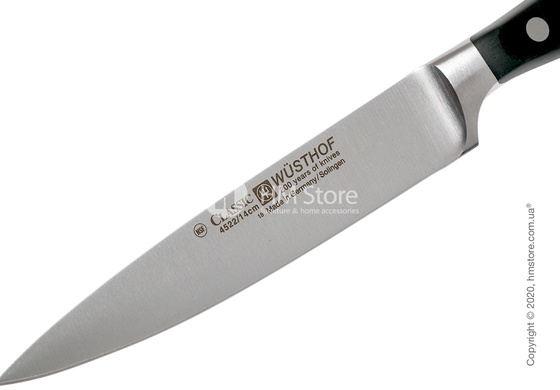 Нож Wüsthof Utility knife коллекция Classic, 14 см, Black