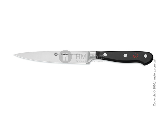 Нож Wüsthof Utility knife коллекция Classic, 14 см, Black