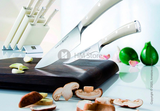 Блок с ножами Wüsthof коллекция Classic Ikon Creme, 6 предметов