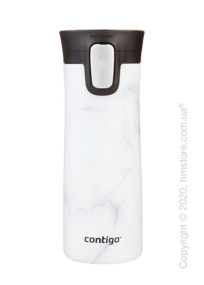 Термокружка Contigo Pinnacle Couture, White Marble 420 мл