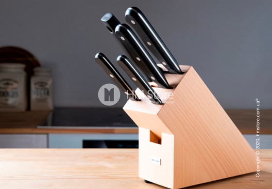 Набор ножей Wüsthof коллекция Gourmet, 5 предметов, Natural Wood