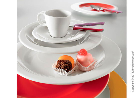 Столовый сервиз Bugatti Glamour, на 6 персон, White Столовый сервиз Bugatti Glamour, на 6 персон, White