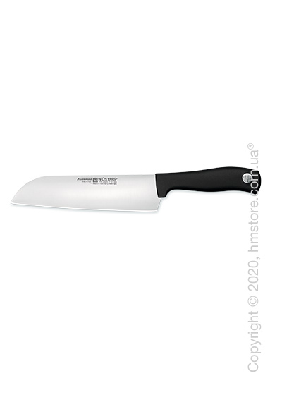 Нож Wüsthof Santoku коллекция Silverpoint, 17 см, Black